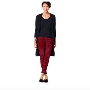 ANKLE-SNAP PONTE LEGGING - BUFFALO CHECK